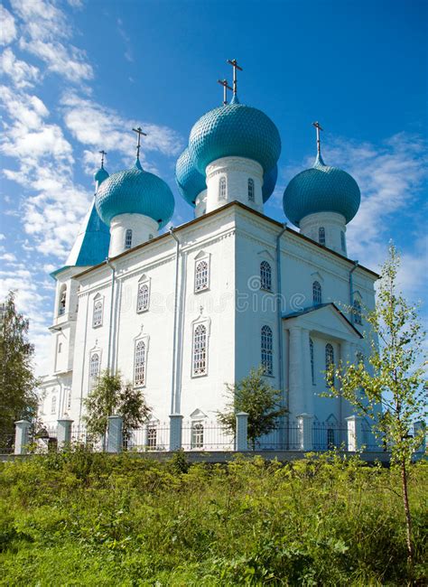 Chiesa Ortodossa Il Russianarkhangelsk Immagine Stock Immagine Di