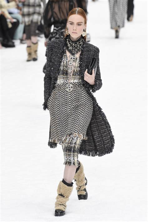 Chanel: A winter wonderland farewell to Karl with a minute's silence
