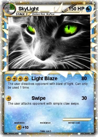 The skylight card makes using your pay safer and easier than ever. Pokémon SkyLight 1 1 - Light Blaze - My Pokemon Card