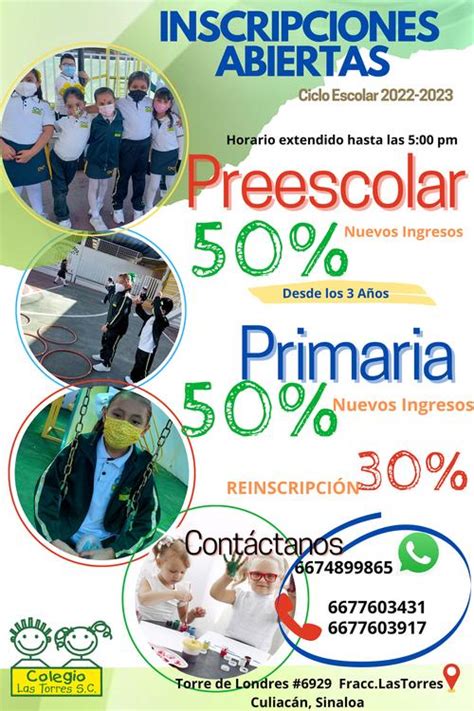 Inscripciones Abiertas Mi Escuela Culiacan