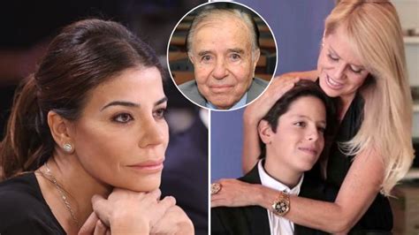 El quiebre total llegó en mayo de 2007 cuando la animadora fue paparazzeada con luciano marocchino, un italiano de 54 años que hacía negocios en chile y a quien había conocido poco antes. Zulemita Menem blanqueó una escandalosa interna familiar ...