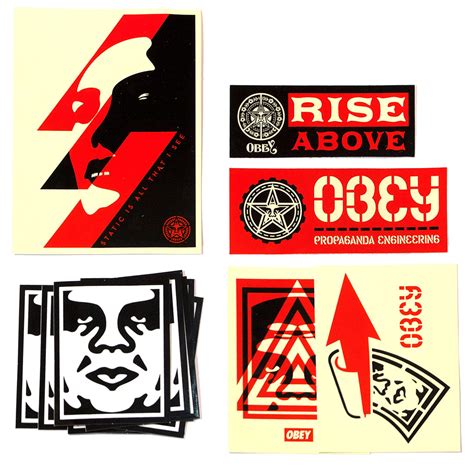 Obey Sticker Pack 1 Obey Giant