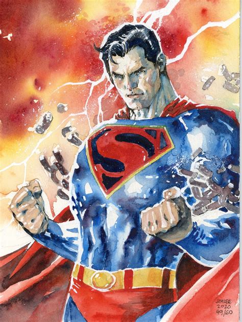 Artwork Golden Age Superman By Jim Lee Rdccomics