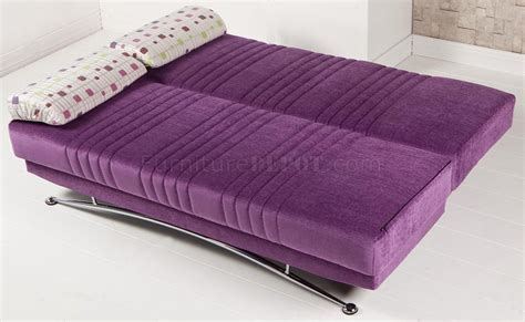 The sofa bed is a focal point of your living space, so choosing the right colour and pattern is key to complimenting the rest of the décor. Fantasy Corbin Purple Sofa Bed by Sunset in Microfiber w ...
