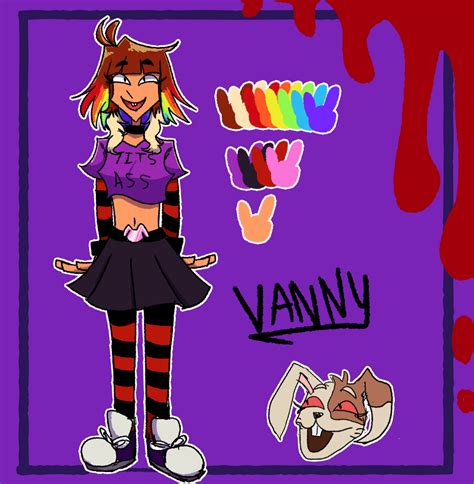 My Vanny Fan Design Now With Actual Colors Whoa Fivenightsatfreddys