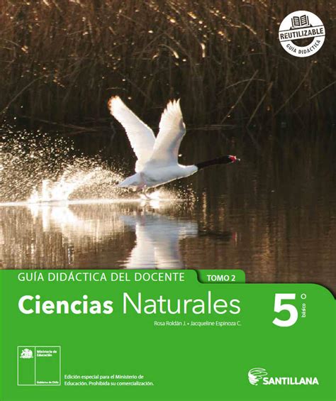Libro Ciencias Naturales 5° Básico Santillana Guía Didáctica Del
