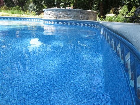 Above Ground Pool Liners Best Above Ground Pool Mosaic Pool Blue