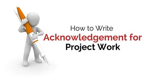 Final year projects if done well can add a lot of credibility to your profile. write acknowledgement for project
