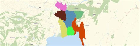 Bangladesh Map All Districts