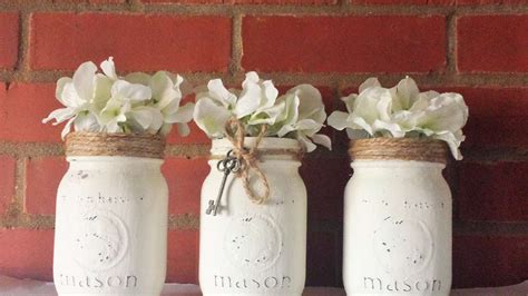 How To Make Beautiful Rustic Mason Jars Diy Crafts