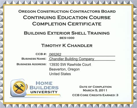 Ceu Certificate Of Completion Template Continuing Education Hours For