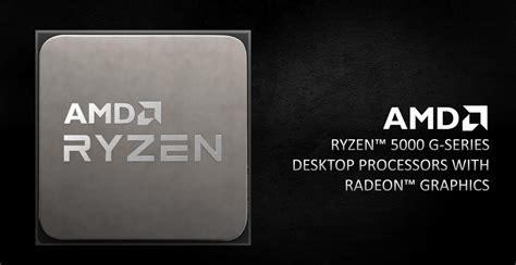 Amd Releases Ryzen 5000 G Series Cpus With Integrated Graphics India