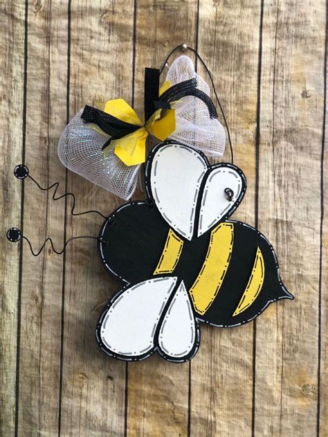 Bumble Bee 3d Door Hanger