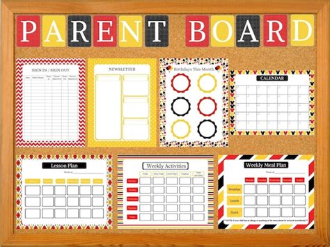 Daycare Parent Board Preschool Parent Board Bulletin Board Etsy