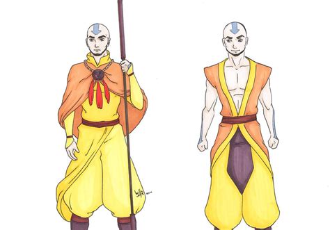 Fanon Aang Outfits By Sweetillustrations On Deviantart