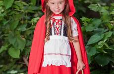 hood riding red little costume deluxe girls kids child