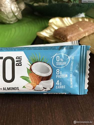 Батончик Bombbar Ketobar неглазированный "Со вкусом тропического кокоса Картинка - Батончик Bombbar Ketobar неглазированный "Со вкусом тропического кокоса