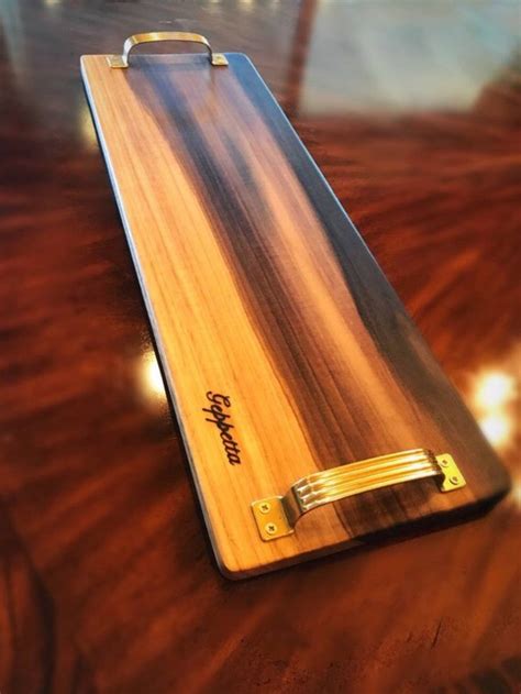 Pen kit tungsten carbide wood turning inserts cutting tools woodworking. Long charcuterie board live edge 28" x 6" G234 ...