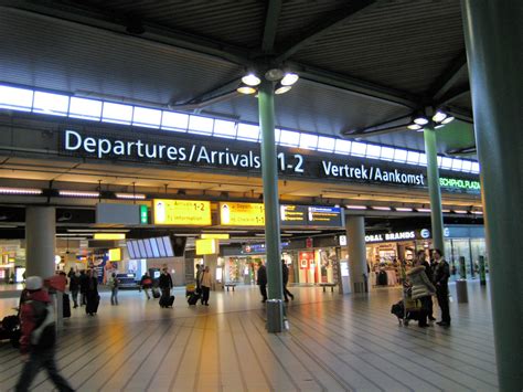 Index of this article schiphol terminals: AMS - Amsterdam Airport Schiphol Terminal from Train Termi ...