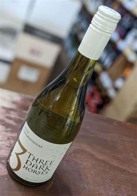 Three Dark Horses Wine 3 Dark Horses Shiraz 2021 Chardonnay
