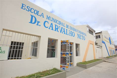 Reforma Da Emef Carvalho Neto Agrada Comunidade Escolar E Moradores Do