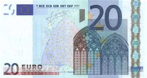 Willst du deine geldscheine fälschungssicher machen? banknoten.de - Niederlande 20 Euro (E010_UNC) - BANKNOTEN