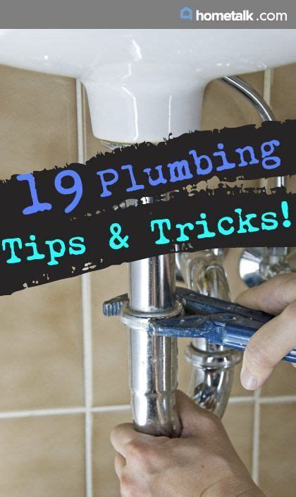 Amazing Plumbing Tips And Tricks Diy Plumbing Diy Home Repair