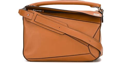 Get the best deals on loewe bags & handbags for women. Loewe 'puzzle' Bag in Brown | Lyst