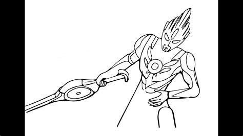 Cara Menggambar Ultraman Orb Youtube