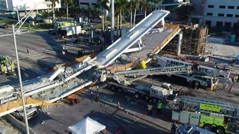 Miami Pedestrian Bridge Collapses Killing At Least Six Officials Say Nbc News