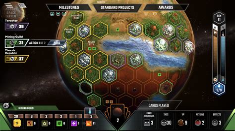 ‘terraforming Mars Review Boardgame App That Is Out Of This World