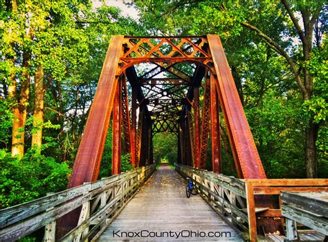Kokosing Gap Trail Bike Path Railroad Bridge Photo Taken By Sam Miller