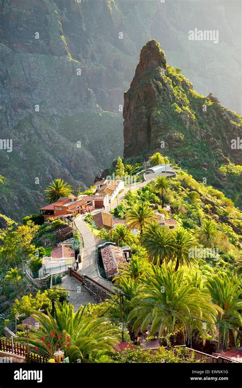 Masca Village Tenerife Canary Islands Spain Stock Photo Alamy
