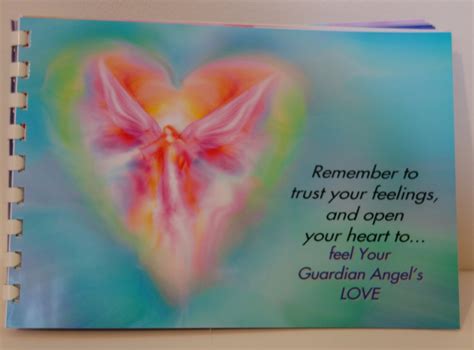 Your Guardian Angel Picture Book Hand Made By Glenyss Bourne Etsy