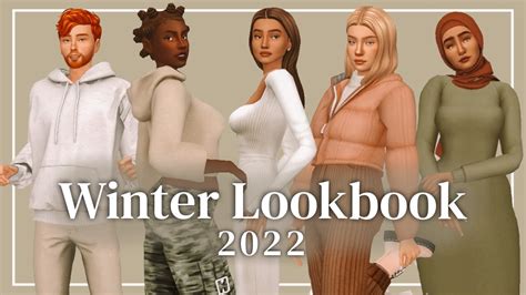 Winter 2022 Lookbook Links Maxis Match And Alpha Cc Sims 4 Youtube