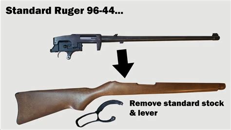 Belt Fed Bullpup Lever Action Rifle Chambered In 44 Magnum The