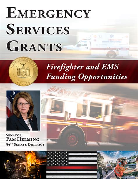Congress has sent aid, but not nearly enough. Senator Helming Provides Guide to Emergency Services Grants | NY State Senate