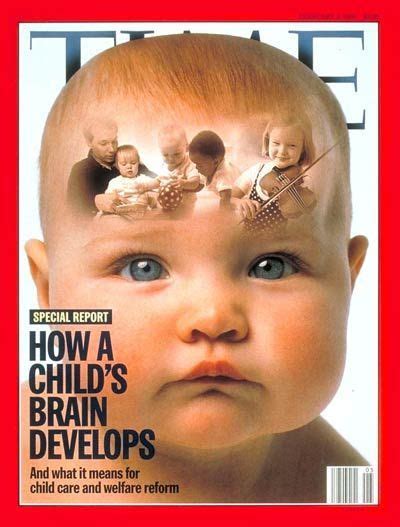 Time Magazine Cover How A Childs Brain Develops Feb 3 1997