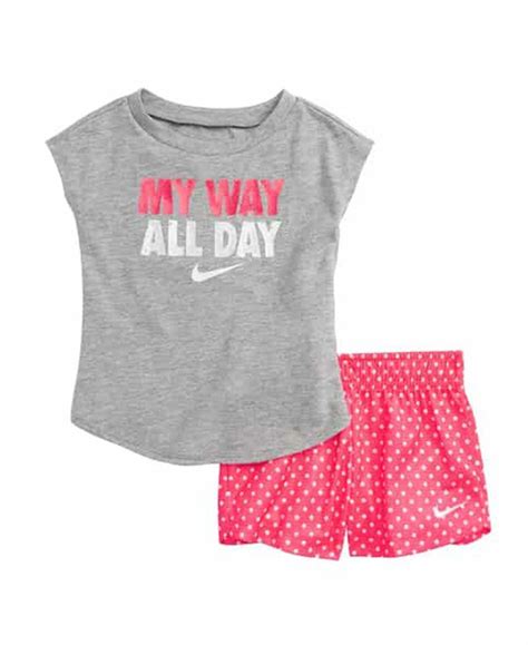 Best baby clothes brands for every wardrobe need. Toddler Girls:NIKE Graphics "My Way All Day" Set - Baby ...