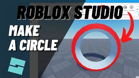 Roblox Studio How To Make A Perfect Circle Create A Hollow Ring For