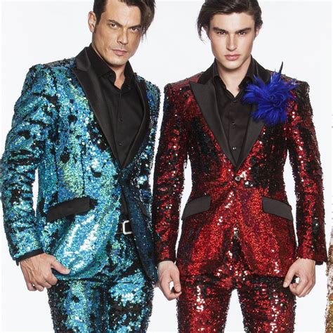 Sequin Suit And Blazers Are The Ultimate Of Glamour Shine And Blink In Mens Fashion These