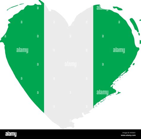 Nigeria Flag Vector Illustration Stock Vector Image And Art Alamy