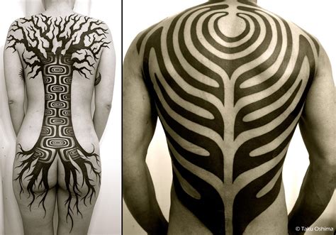 Some of the most popular tattoo designs and symbols on this page include tribal tattoo designs, tiger tattoos, tree tattoos, treble clef notes, thistle tattoos, and turtle tattoo designs. TAKU OSHIMA: JAPAN'S BLACKWORK MASTER | | LARS KRUTAK