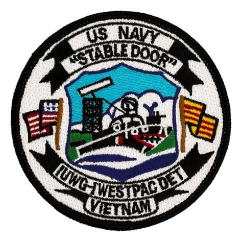 Us Navy Stable Door Vietnam Patch Flying Tigers Surplus