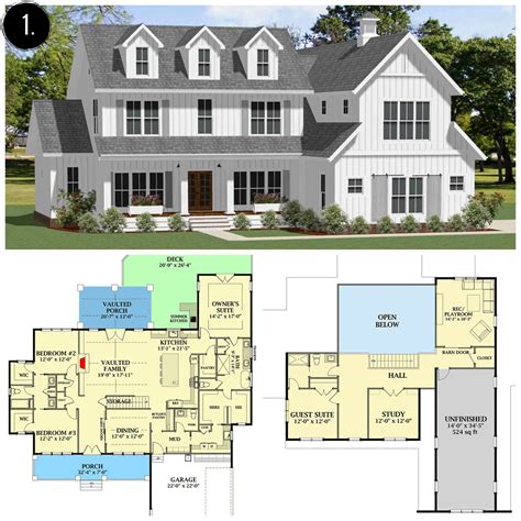 Farmhouse Layout Plan