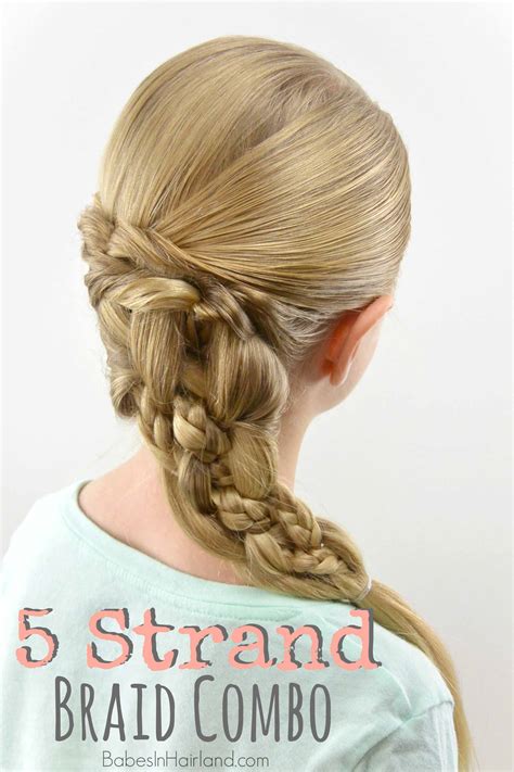 five strand dutch braid