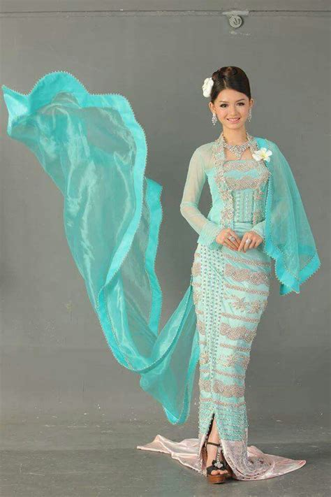 Pin On Myanmar Wedding Dress