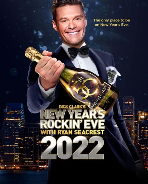 Dick Clark S New Year S Rockin Eve With Ryan Seacrest 2022 Where To Watch And Stream Tv Guide