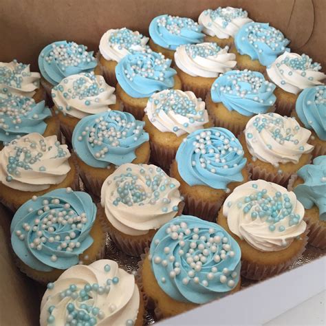 Baby Shower Cupcakes For Boy Baby Shower Treats Baby Shower Cupcakes