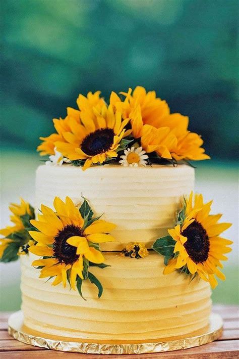 Dezdemonweddingevents Pw Sunflower Wedding Cake Sunflower Themed Wedding Sunflower Wedding